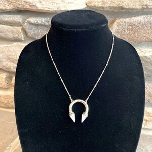 NWOT White House Black Market Crescent Necklace